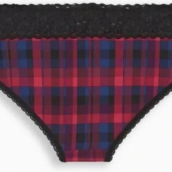 Second Skin Mid-Rise Hipster Lace Trim Panty - Picture 3 of 8